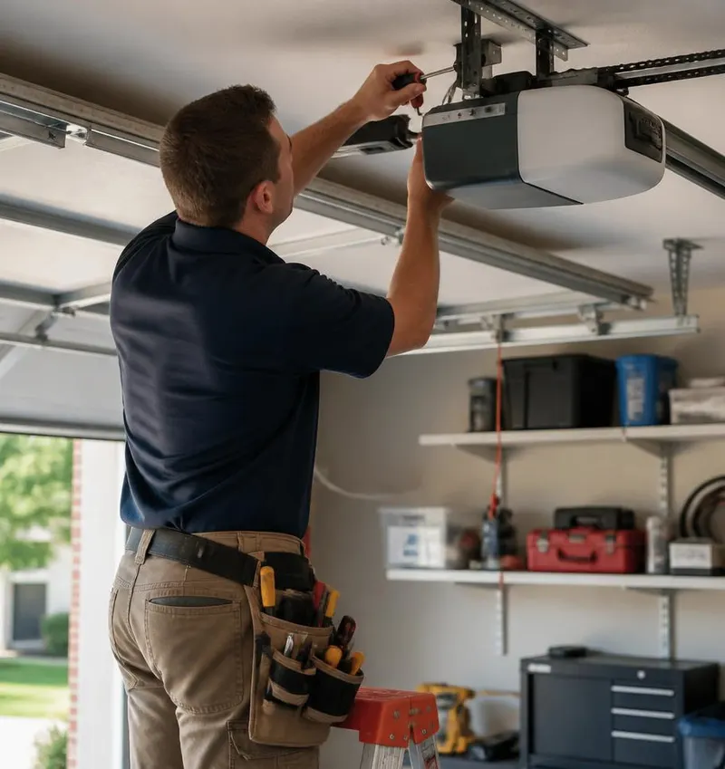 Garage Door Opener Installation in Goldenrod
